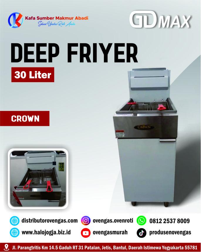 Deep Fryer Gas Crown 20L -30L