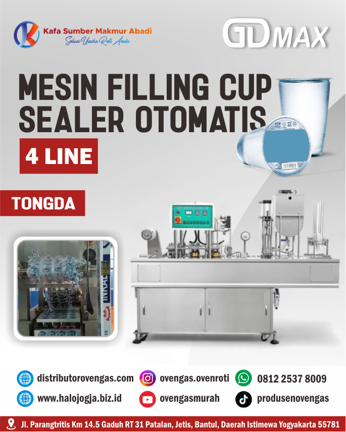 Filling Cup Sealer  Otomatis