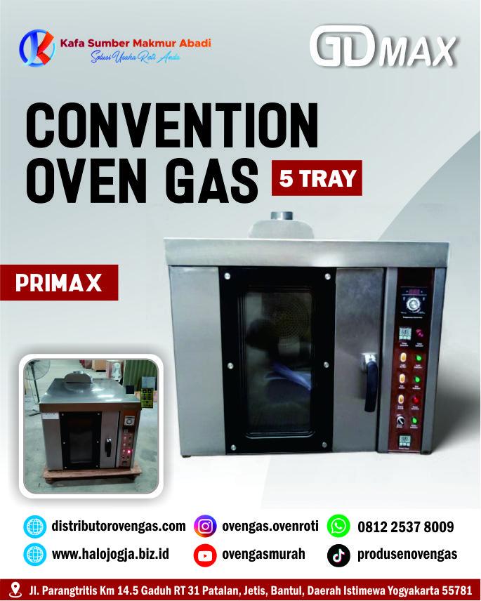 Convention Oven 5 Tray Primax