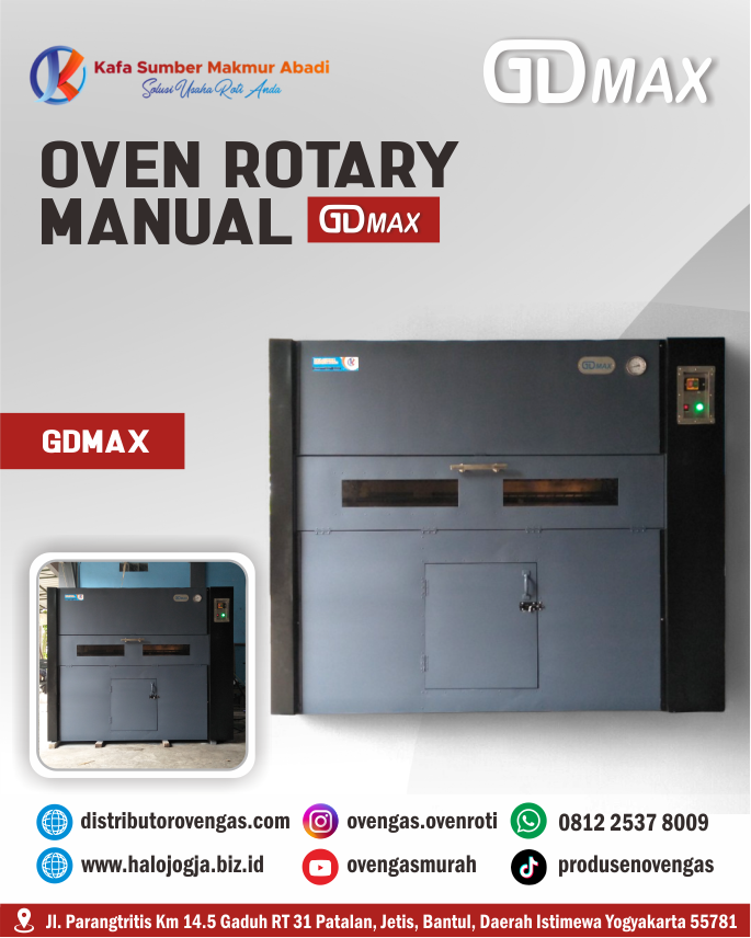 Oven Rotary Manual Berkualitas