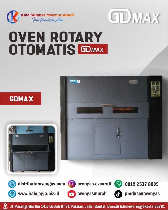 Oven Rotary Otomatis Berkualitas
